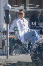 LAURA HARRIER and Sam Jarou Out for Coffee in Los Angeles 10/29/2023