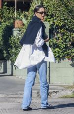 LAURA HARRIER and Sam Jarou Out for Coffee in Los Angeles 10/29/2023