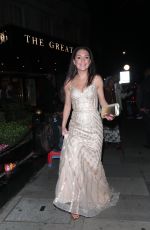 LAURA TOBIN Leaves Pride of Britain Awards 2023 in London 10/08/2023