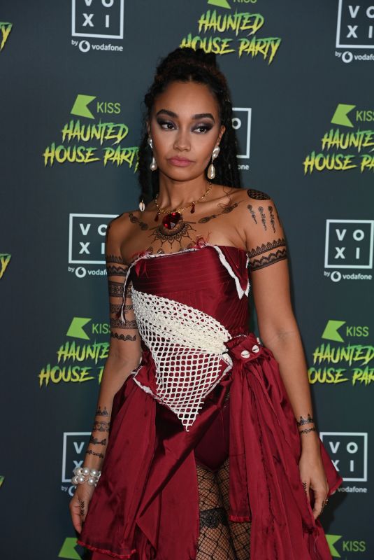 LEIGH-ANNE PINNOCK at Kiss Haunted House Party in Liverpool 10/28/2023