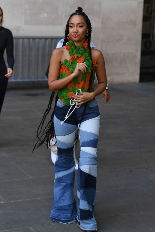 LEIGH-ANNE PINNOCK Leaves BBC Radio One Studios in London 10/10/2023