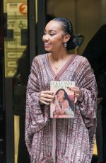 LEIGH-ANNE PINNOCK Out on Her Book Promo at BBC Wogan House in London 10/26/2023