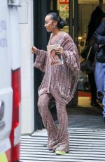 LEIGH-ANNE PINNOCK Out on Her Book Promo at BBC Wogan House in London 10/26/2023