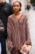 LEIGH-ANNE PINNOCK Out on Her Book Promo at BBC Wogan House in London 10/26/2023
