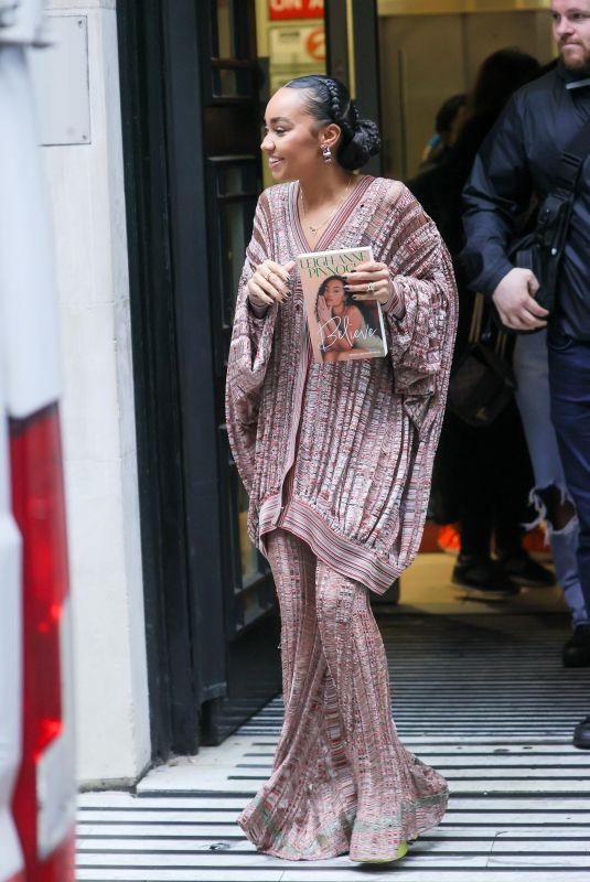 LEIGH-ANNE PINNOCK Out on Her Book Promo at BBC Wogan House in London 10/26/2023