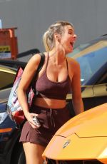LELE PONS Leaves DWTS studio in Los Angeles 10/14/2023