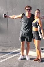 LELE PONS Meeting up with Her Dance Partners in Los Angeles 10/19/2023