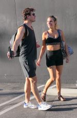 LELE PONS Meeting up with Her Dance Partners in Los Angeles 10/19/2023