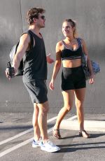 LELE PONS Meeting up with Her Dance Partners in Los Angeles 10/19/2023