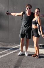 LELE PONS Meeting up with Her Dance Partners in Los Angeles 10/19/2023