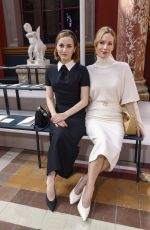  LESLIE MANN and MAUDE APATOE at Valentino Spring/Summer 2024 Show at Paris Fashion Week 10/01/2023