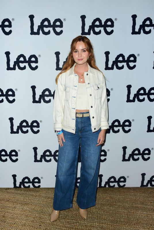 LIANA LIBERATO at Lee’s Sheeran Event at Bootsy Bellows Suite at SoFi Stadium in Los Angeles 09/23/2023