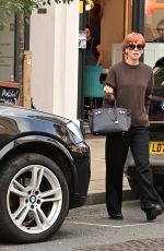 LILY ALLEN Getting Her Nails Done at Coco Nails Club in Marylebone 10/04/2023