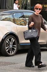 LILY ALLEN Getting Her Nails Done at Coco Nails Club in Marylebone 10/04/2023