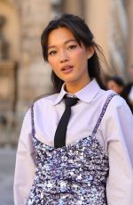 LILY CHEE at Valentino Womenswear Spring/summer 2024 Show at Paris Fashion Week 10/01/2023