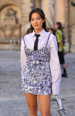 LILY CHEE at Valentino Womenswear Spring/summer 2024 Show at Paris Fashion Week 10/01/2023