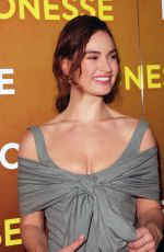 LILY JAMES at Lyonesse Press Night Afterparty in London 10/25/2023