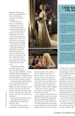 LILY JAMES in Fairlady Magazine, November/december 2023