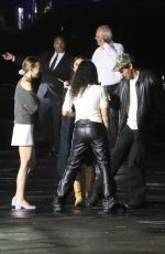 LILY-ROSE DEPP and 070 SHAKE Leaves Coldplay Concert in Pasadena 10/01/2023