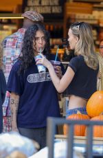 LILY-ROSE DEPP and 070 SHAKE Out for Lunch at Erewhon in Studio City 10/13/2023