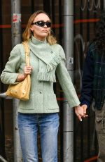 LILY-ROSE DEPP and 070 SHAKE Out in New York 10/27/2023