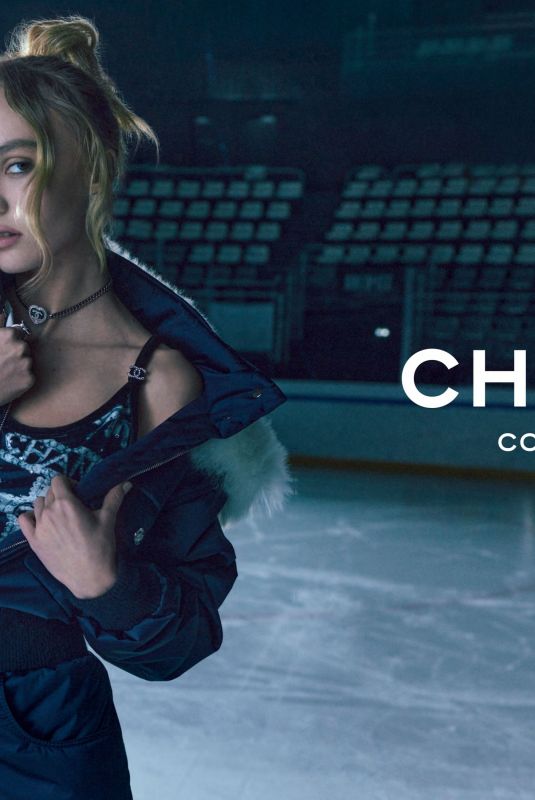 LILY-ROSE DEPP for Chanel Coco Neige F/W/ 23/24 Campaign
