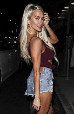 LINDSEY PELAS Arrives at White Fox Party at Tao in Los Angeles 10/18/2023