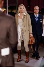 LINDSEY VONN Arrives at New York Knicks Season Opener at Madison Square Garden 01/25/2023