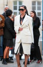 LISA RINNA Arrives at Victoria Beckham Fashion Show in Paris 09/29/2023
