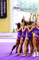 LIVVY DUNNE at LSU Gymnastics Intrasquad in Baton Rouge 10/06/2023