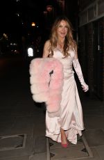 LIZZIE CUNDY Arrivesa at PINK London Gala Dinner 10/04/2023