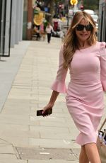 LIZZIE CUNDY Leaves Jeremy Vines Studios in London 10/05/2023