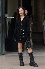LOLA LE LANN at Rabanne Womenswear Spring/Summer 2024 Show at Paris Fashion Week 09/28/2023