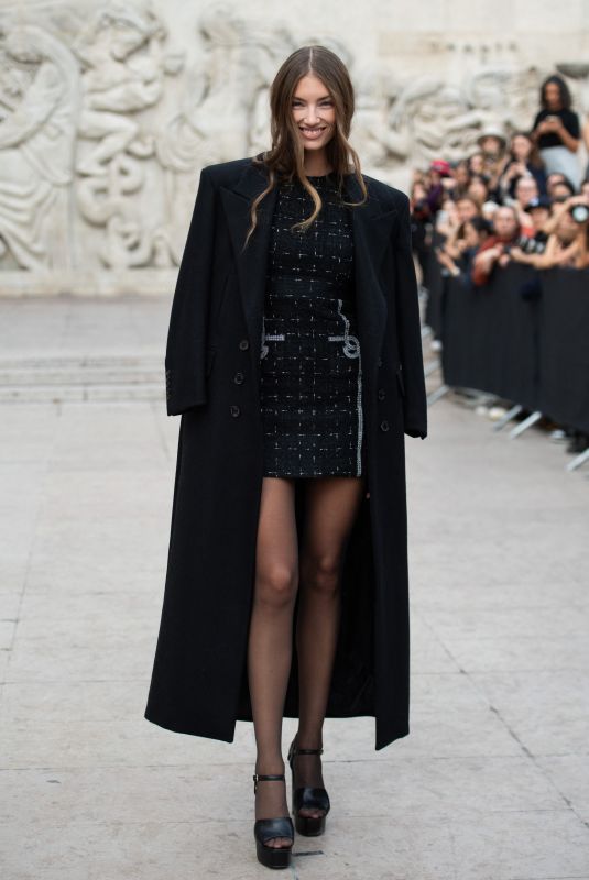LORENA RAE at Elie Saab Womenswear Spring/Summer 2024 Show at Paris Fashion Week 09/30/2023