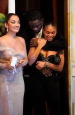 LORI HARVEY and Damson Idris Leaves Siena Afterparty in Paris 09/30/2023