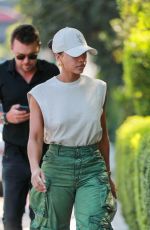 LORI HARVEY Out for Lunch with a Friend in West Hollywood 10/26/2023