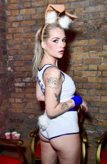 LOTTIE MOSS at Hoxton Spirits Seven Deadly Sins Halloween Party in London 10/27/2023