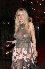 LOTTIE MOSS Leaves Glamour Women of The Year Awards 2023 in London 10/17/2023