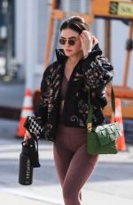 LUCY HALE at a Hot Yoga Class in West Hollywood 10/13/2023