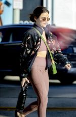 LUCY HALE at a Hot Yoga Class in West Hollywood 10/13/2023