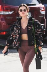 LUCY HALE at a Hot Yoga Class in West Hollywood 10/13/2023