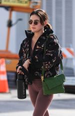 LUCY HALE at a Hot Yoga Class in West Hollywood 10/13/2023