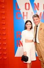 LUCY HALE at Longchamp x Robert Indiana Collection Launch Celebration in New York 10/26/2023