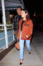 LUCY HALE Night Out in Los Angeles 10/23/2023