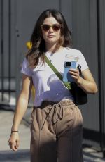 LUCY HALE Out and About in Los Angeles 10/18/2023