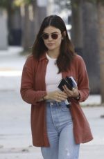 LUCY HALE Out and About in Studio City 10/23/2023