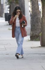 LUCY HALE Out and About in Studio City 10/23/2023