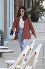 LUCY HALE Out and About in Studio City 10/23/2023