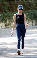 LUCY HALE Out Hikinig in Los Angeles 10/20/2023