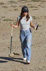 LUCY HALE Out with Her Dogs at Laurel Canyon Dog Park in Los Angeles 10/11/2023